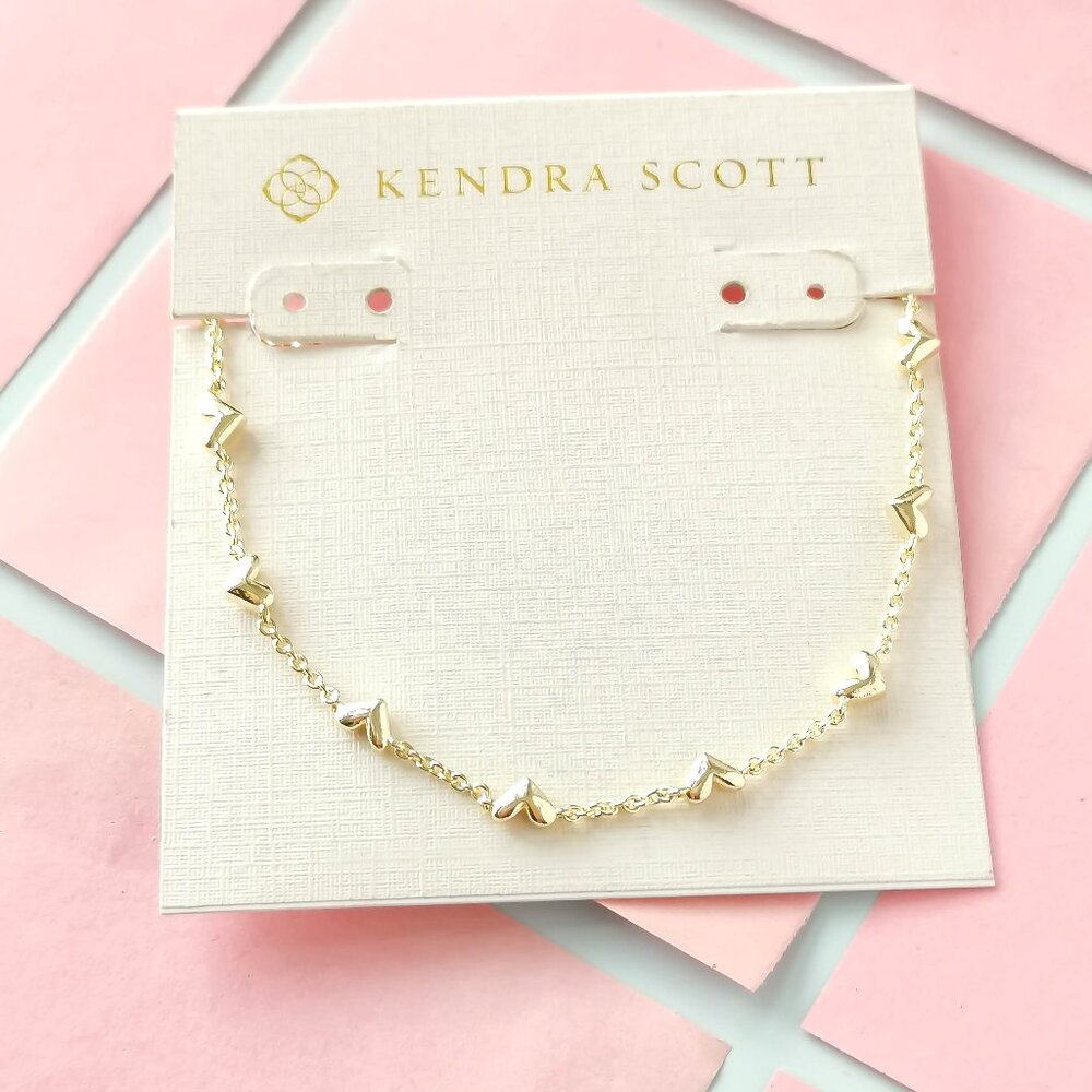 Kendra Scott Gold Strand Necklace - Haven Heart